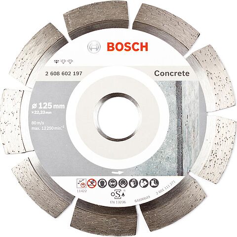 Dimanta griešanas disks BOSCH 125x22,23mm